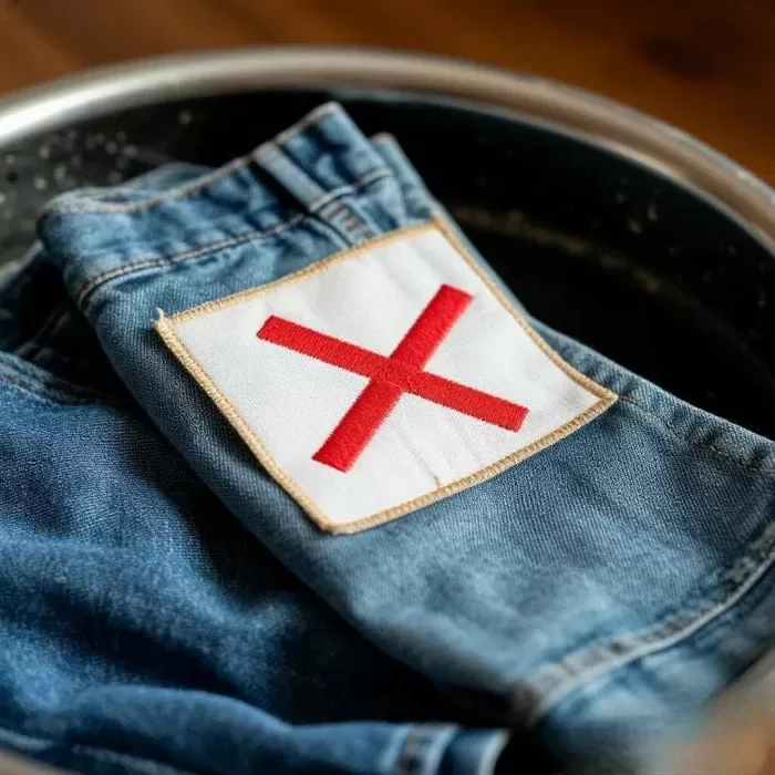 Значок «стирка запрещена»: как стирать вещи