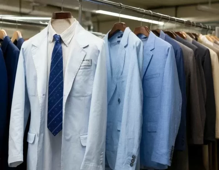 Как чистят пиджак в химчистке