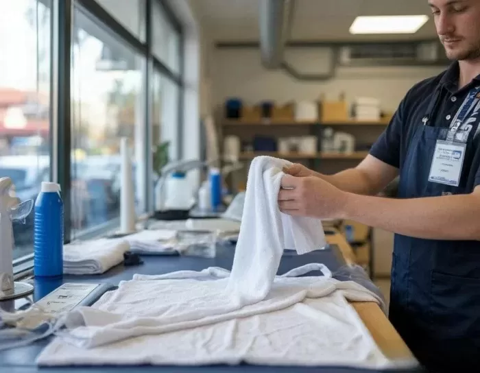 Как работает химчистка